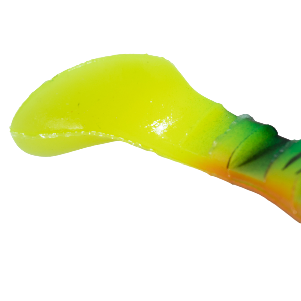 Виброхвост MADFISH Active Predator 90мм, 7,4гр, съедобная (5 шт. уп.) цвет (010). Фото №3