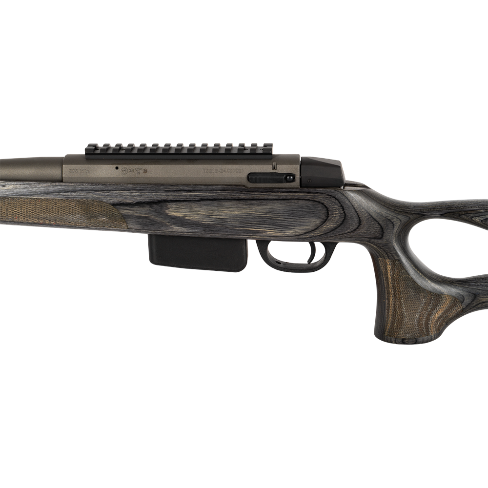 Карабин ATA ARMS Turqua Laminated Th.Tungsten (сер. лам.,орт. ложе, без целика и мушки),308Win,510мм. Фото №11