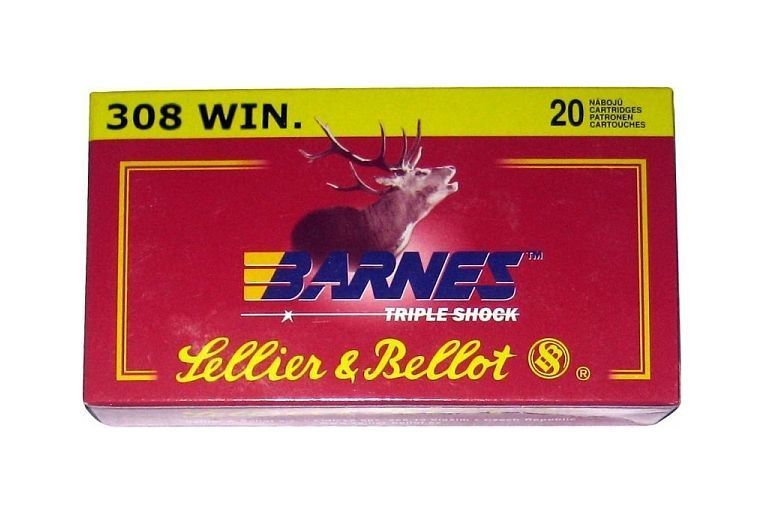 Патрон нарезной SELLER&BELLOT калибр 308 WIN BARNES TSX 11,7 гр. (в пачке 20 шт.). Фото №2 Патрон нарезной SELLER&BELLOT калибр 308 WIN BARNES TSX 11,7 гр. (в пачке 20 шт.). Фото №2