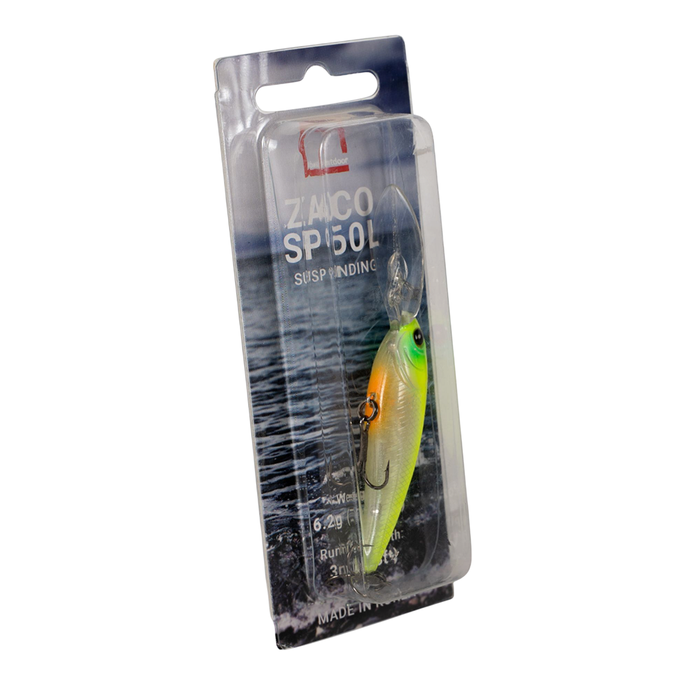 Воблер TheOutdoor Zaco SP60L 60мм, 6,2гр, цвет (GP-352). Фото №2