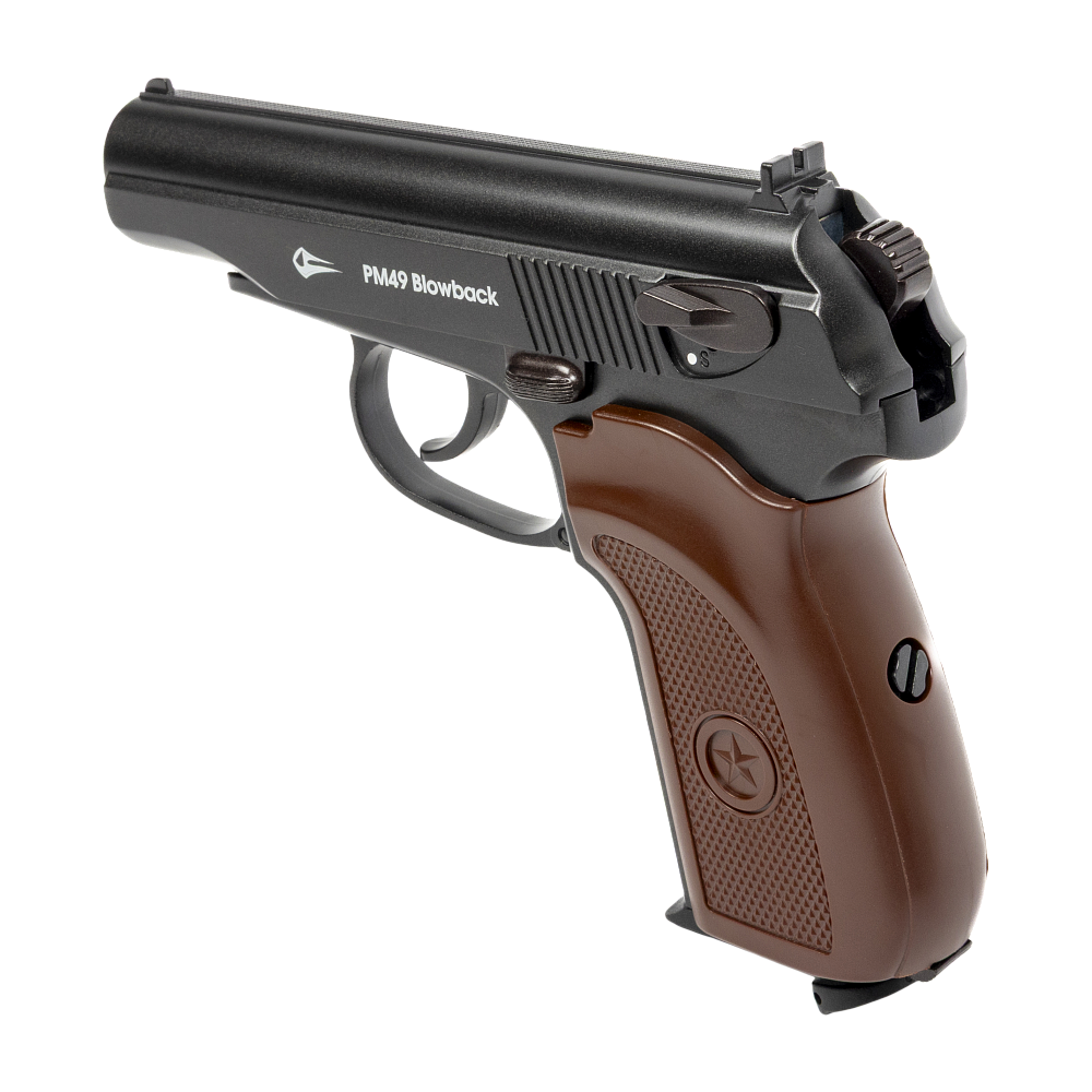 Пистолет пневматический BORNER PM49 (Blowback), калибр 4,5 мм. Фото №3 Пистолет пневматический BORNER PM49 (Blowback), калибр 4,5 мм. Фото №3