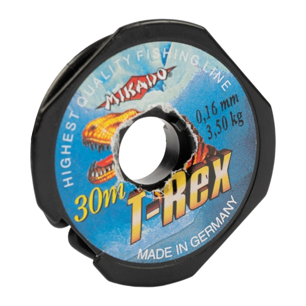 Леска "Mikado" T-REX 0.16 (30м). Фото №1 Леска "Mikado" T-REX 0.16 (30м). Фото №1