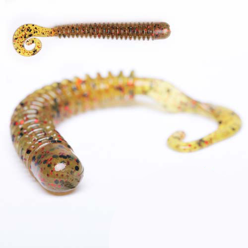 Твистер Lucky John Pro Series Ballist 2" 50мм, (15шт. упак.) цвет PA01. Фото №2