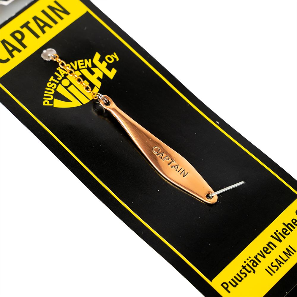 Блесна Puustjarven CAPTAIN 50мм, 6гр, цвет (KUP/MES) цепочка-крючок. Фото №3 Блесна Puustjarven CAPTAIN 50мм, 6гр, цвет (KUP/MES) цепочка-крючок. Фото №3