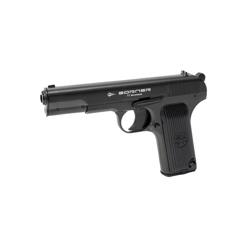 Пистолет пневматический BORNER TT Blowback, калибр 4,5 мм /BBs . Фото №6