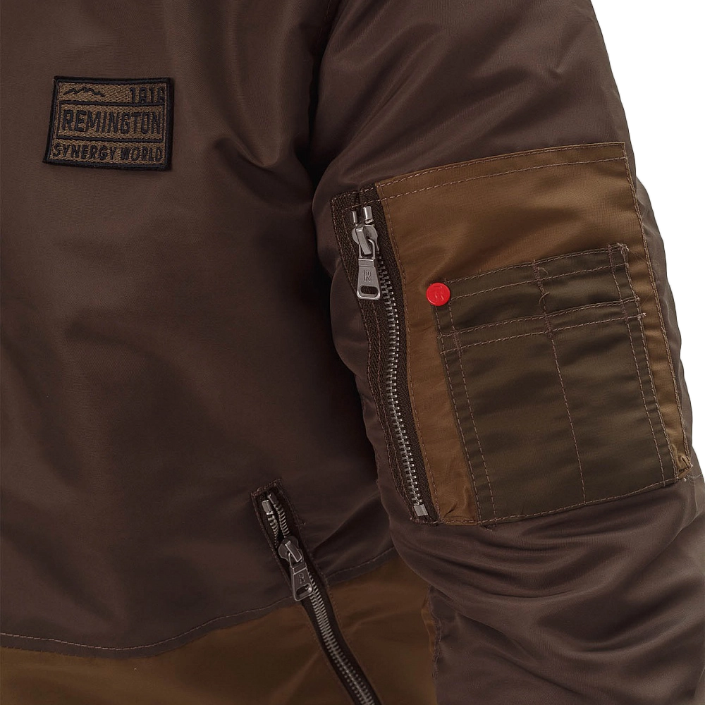 Куртка-бомбер Remington Patchwork 4XL. Фото №7 Куртка-бомбер Remington Patchwork 4XL. Фото №7