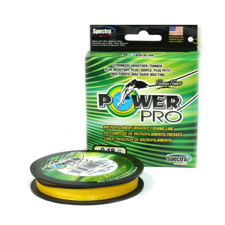 Шнур Power Pro 0.23мм/135м Желтый. Фото №2