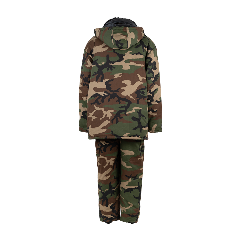 Костюм зимний (флора, ткань). Фото №4