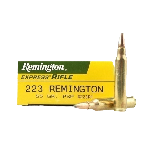 Патрон нарезной REM калибр 223 Rem Express Rifle PSP (55g) (в коробке 20 шт.). Фото №2