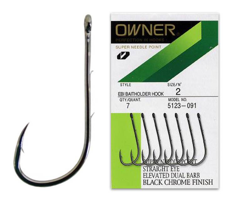Крючок OWNER Eba Baitholder Hook №4. Фото №2