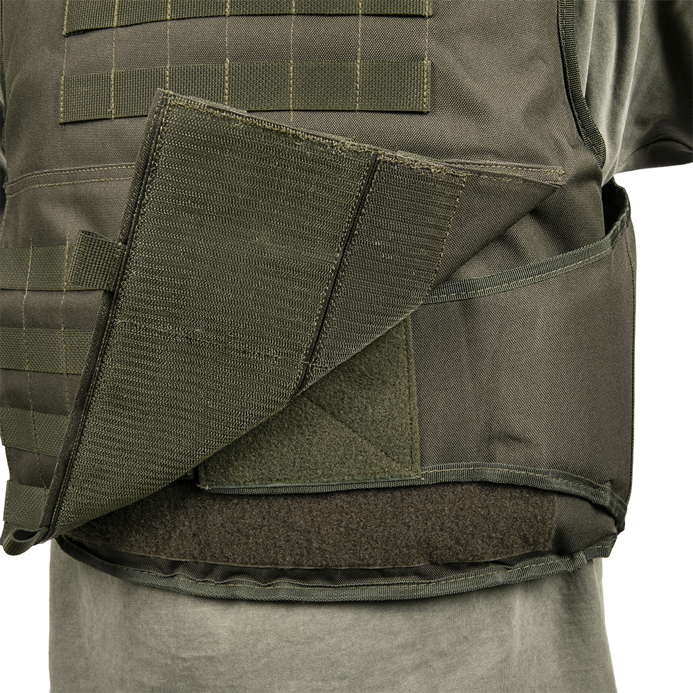 Жилет "Модуль-5М" пулезащитный (класс Бр4, комплект. 510-2-Пт) система Molle, оливковый, р. 2. Фото №3