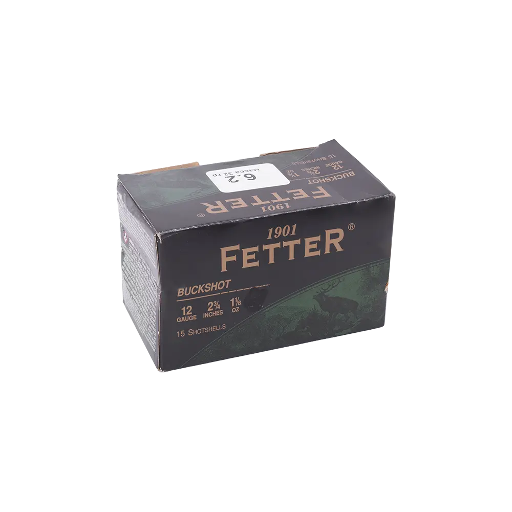 Патрон ФЕТТЕР 12/70 картечь (6,2мм), 32гр. (в пачке 15 шт.) (в коробке 120 шт.). Фото №1 Патрон ФЕТТЕР 12/70 картечь (6,2мм), 32гр. (в пачке 15 шт.) (в коробке 120 шт.). Фото №1