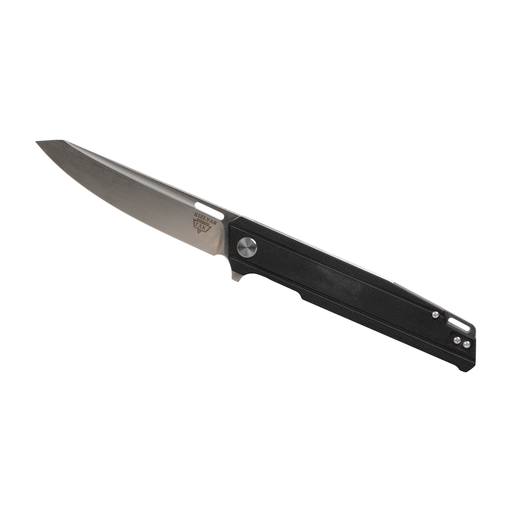 Нож складной Кизляр Rapid, клинок D2, рукоять G10, чёрный. Фото №2