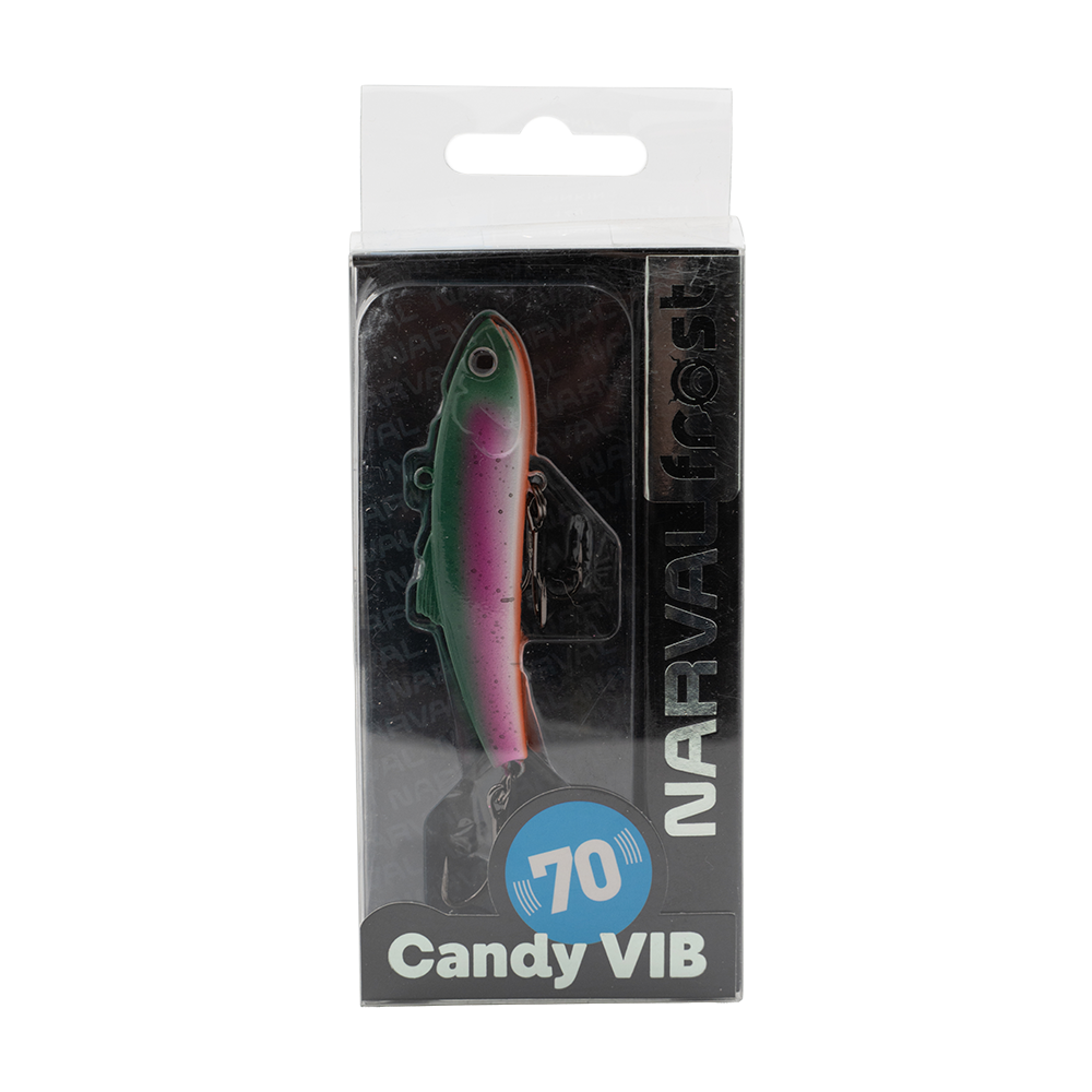 Воблер-раттлин Narval Frost Candy Vib 70мм, 14гр, цвет (#031-Bright Trout). Фото №1 Воблер-раттлин Narval Frost Candy Vib 70мм, 14гр, цвет (#031-Bright Trout). Фото №1