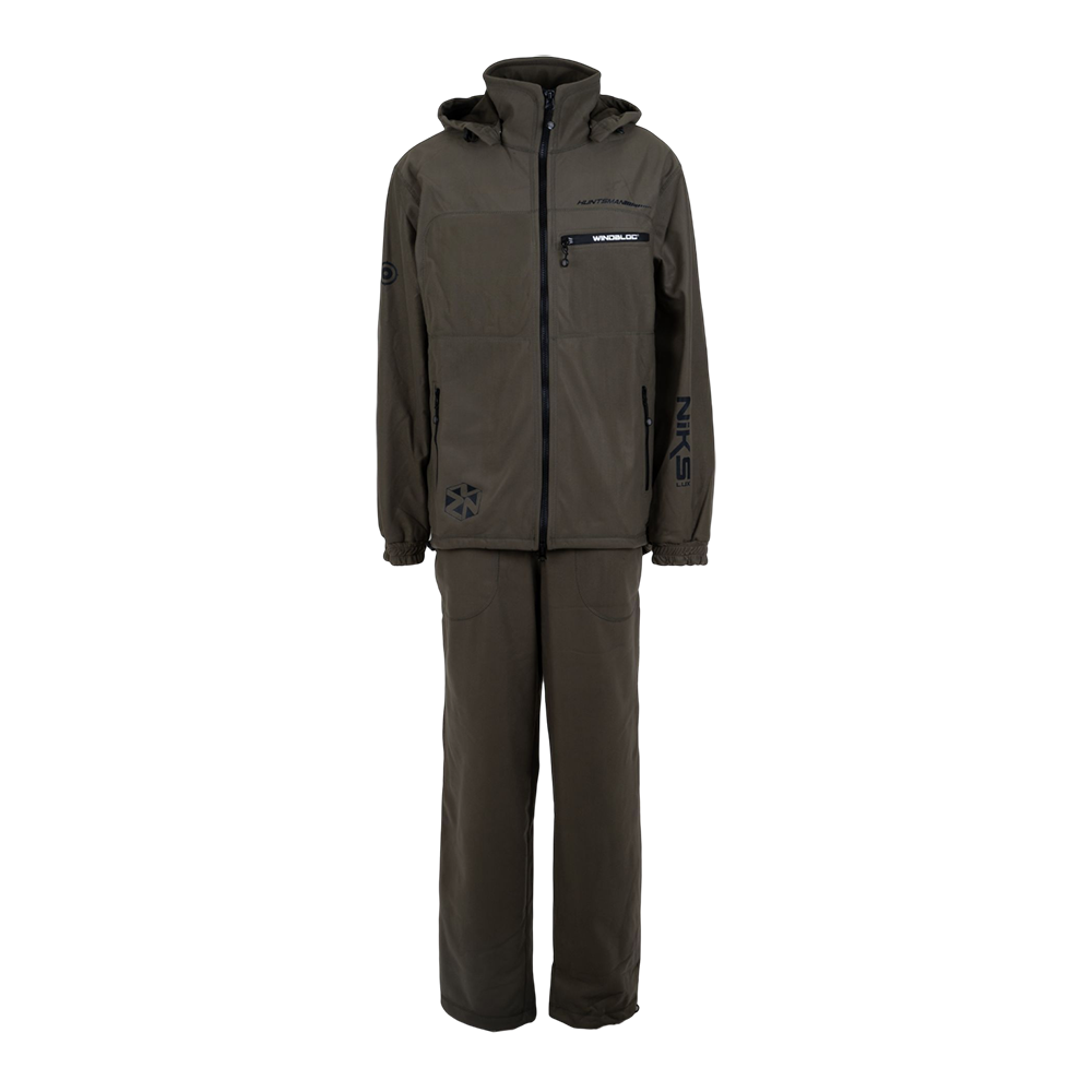 Костюм Huntsman Никс-Люкс ткань Alova Windblock цвет Хаки р. 56-58/182-188. Фото №1