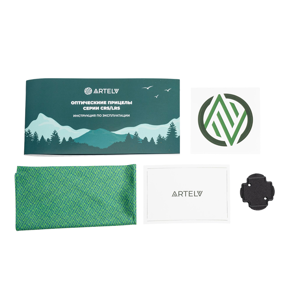 Прицел оптический ARTELV CRS 1-4x24 SFP, 30mm, с подсветкой. Фото №7