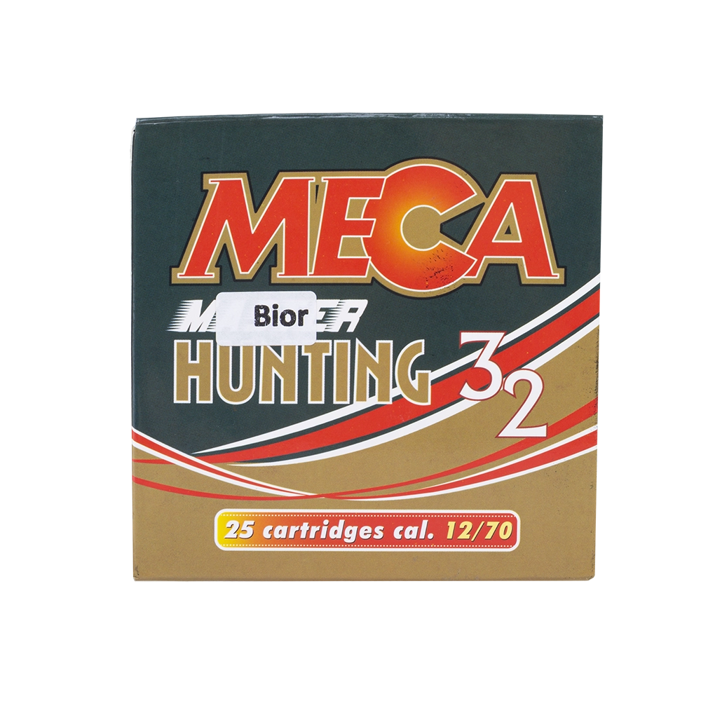 Патрон Meca Bior 12/70 №5 33 гр. (в пачке 25 шт/короб 250). Фото №5