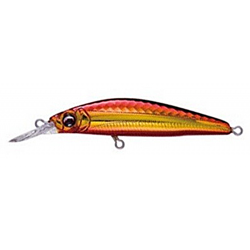 Воблер YO-ZURI "Hardcore Minnow" плавающий, 90мм, 6г F919-HGR . Фото №2