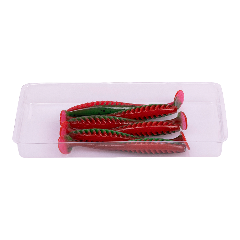 Силиконовая приманка FORMAT PIONEER 74mm, цвет F17n, (6шт). Фото №4