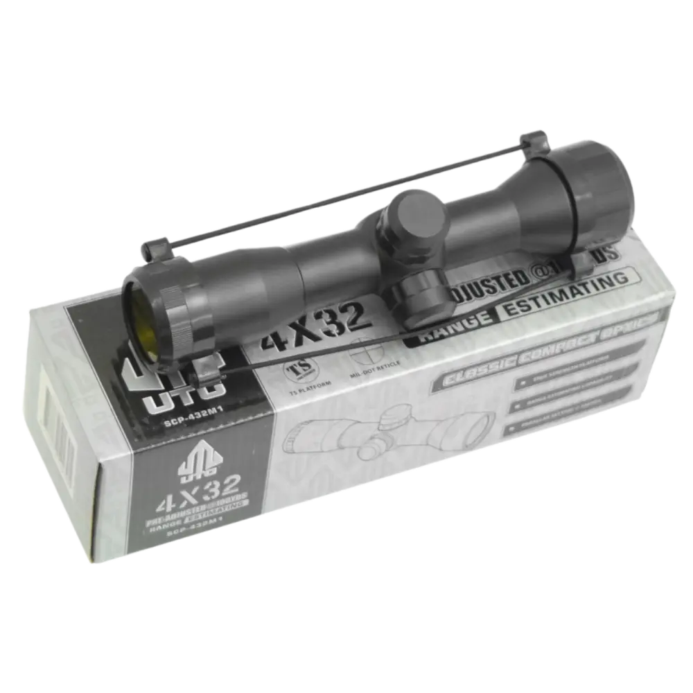 Оптический прицел LEAPERS 4x32 UTG AOEG Mini. Фото №3 Оптический прицел LEAPERS 4x32 UTG AOEG Mini. Фото №3