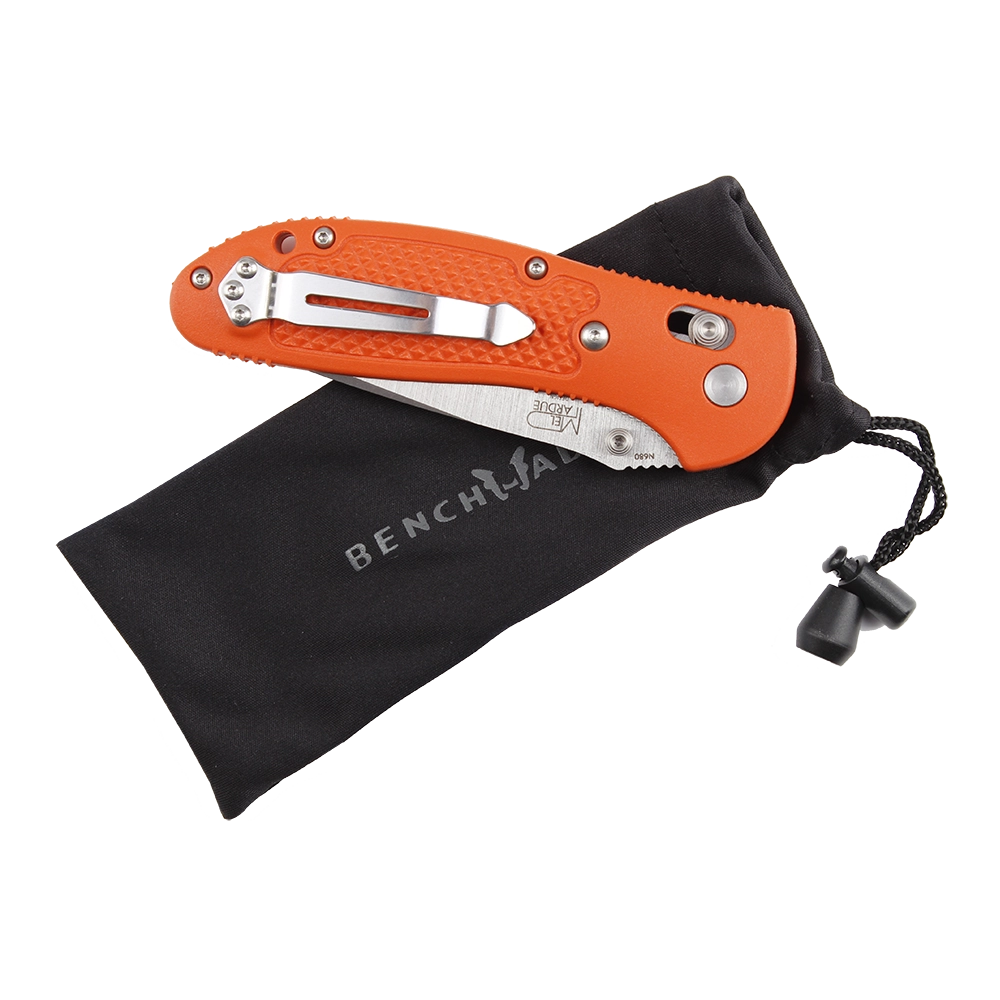 Нож складной Benchmade Griptilian BM551-ORG-S30V, клинок S30V, рукоять нейлон оранж.. Фото №7