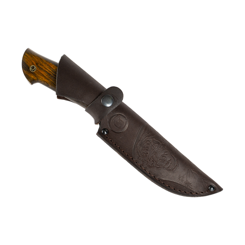 Нож МС "Скиф",сталь PGK, мельхиор, рукоять стабилизированная карельская береза. Фото №8 Нож МС "Скиф",сталь PGK, мельхиор, рукоять стабилизированная карельская береза. Фото №8