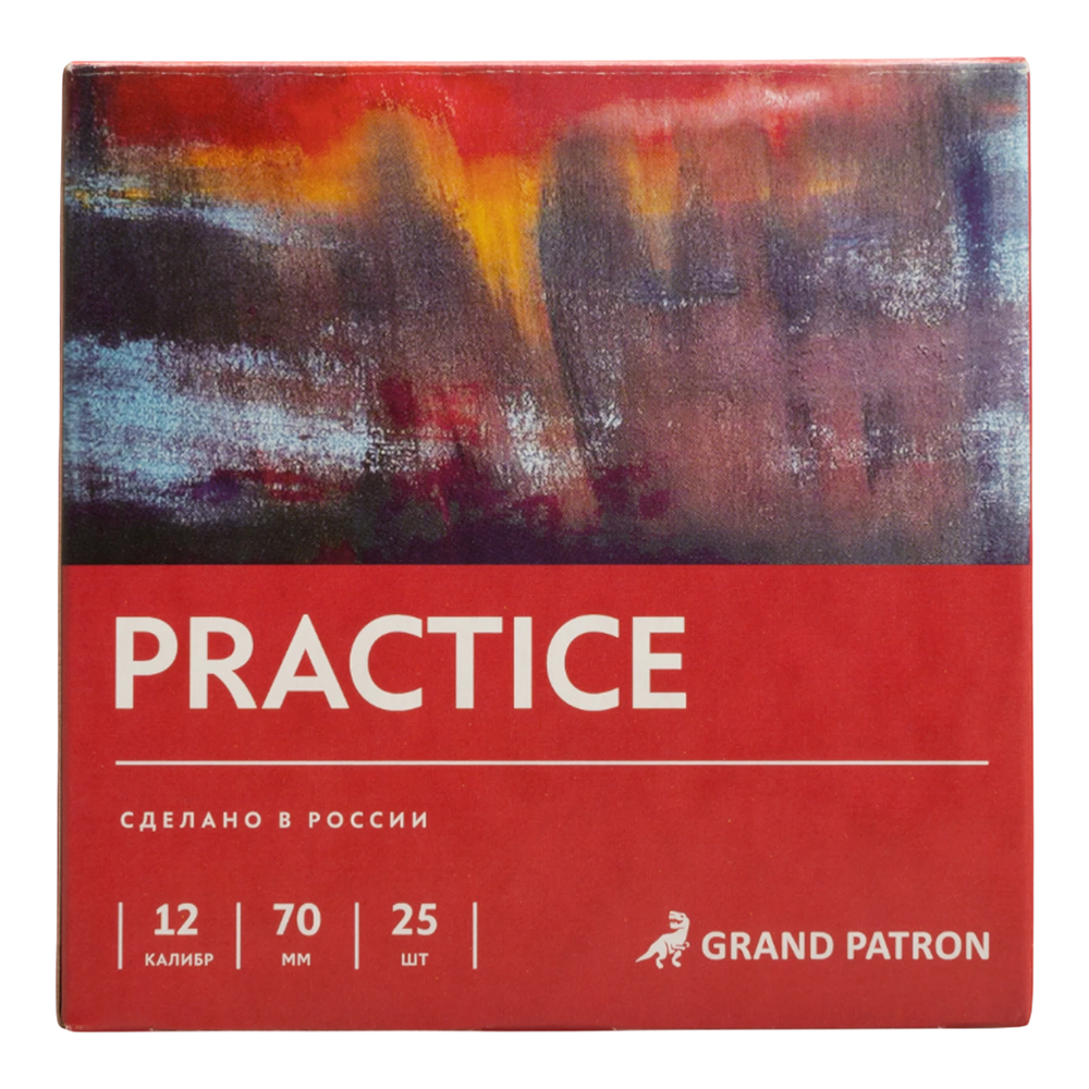 Патрон «Grand Patron» 12/70 №3 34гр. PRACTICE (пачка 25 шт.) (в коробке 250 шт.). Фото №5