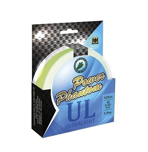 Шнур плетеный Power Phantom 6х, Ultralight 105м 0,05мм 2,9 кг зеленый. Фото №1 Шнур плетеный Power Phantom 6х, Ultralight 105м 0,05мм 2,9 кг зеленый. Фото №1