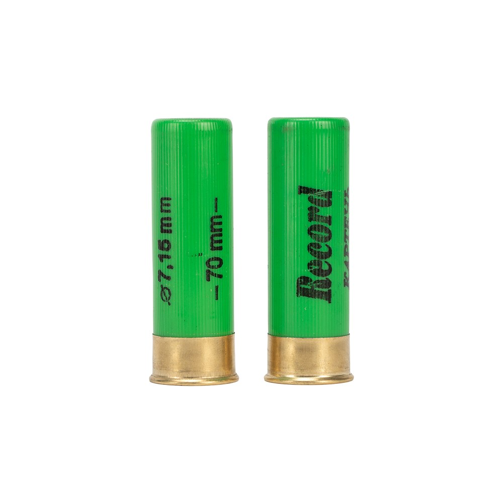Патрон "Рекорд" 12/70 картечь 7,15 32г. NEW (пачка 25 шт.) (в коробке 250 шт.). Фото №3