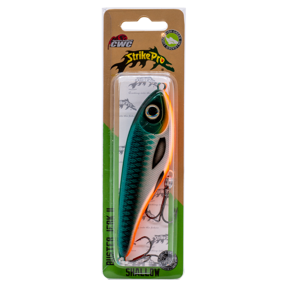 Воблер Strike Pro Buster Jerk II Shallow Runner, 120мм, 37гр, цвет:CWC015 Dawning,CWC(EG-049#CWC015). Фото №3 Воблер Strike Pro Buster Jerk II Shallow Runner, 120мм, 37гр, цвет:CWC015 Dawning,CWC(EG-049#CWC015). Фото №3
