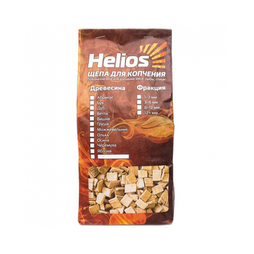 Щепа для копчения (ольха) 2 л, (500 гр) Helios. Фото №2