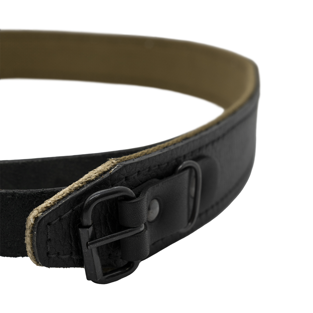 Ремень погонный двухслойный (кожа-стропа, черный) (Хольстер). Фото №2 Ремень погонный двухслойный (кожа-стропа, черный) (Хольстер). Фото №2