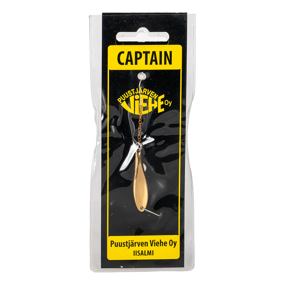 Блесна Puustjarven Captain 38мм, 5гр, цвет (Hop/Tom) цепочка-крючок. Фото №1