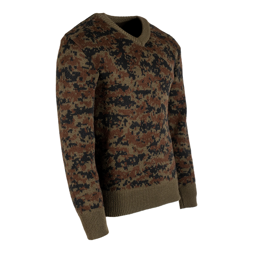 Джемпер п/ш V ворот (коричневый цифра), р. 46. Фото №3 Джемпер п/ш V ворот (коричневый цифра), р. 46. Фото №3