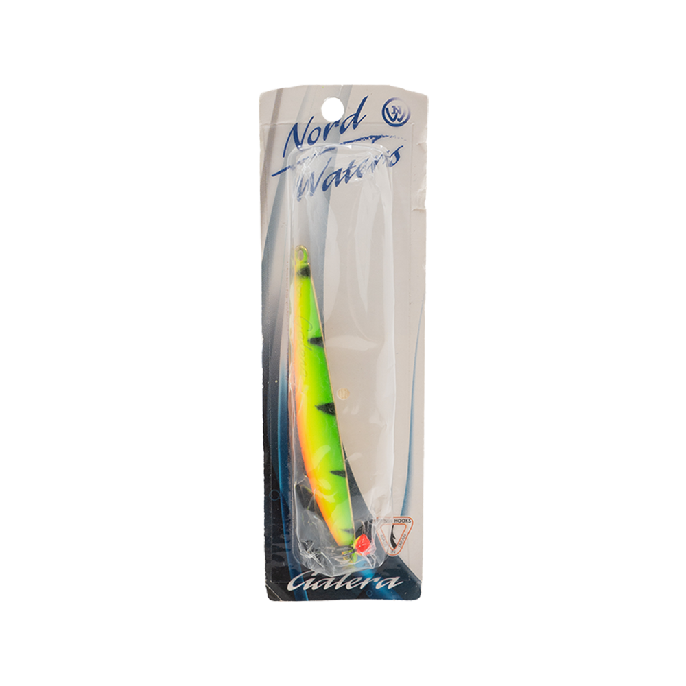 Блесна Северные мастерские Galera 80мм, 17гр, цвет (FTG) тройник. Фото №1