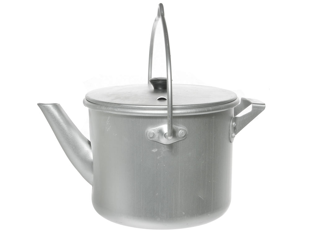 Чайник-котелок 2,5л алюминиевый туристический. Фото №1