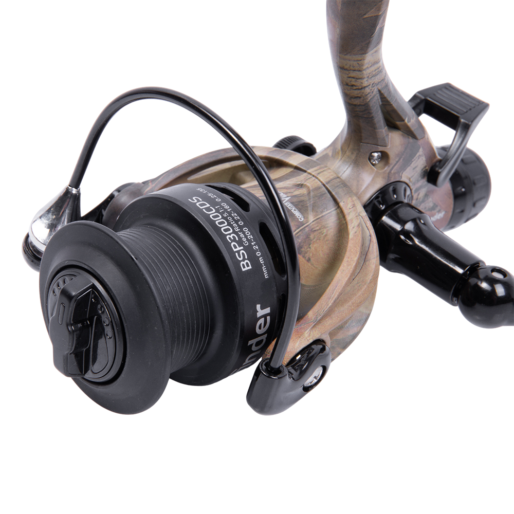 Катушка безынерционная фидерная Black Side Pathfinder 3000CDS (3+1 подшипник). Фото №2