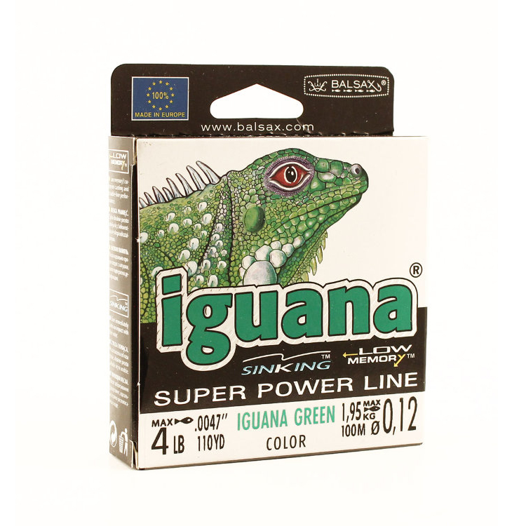 Леска Balsax Iguana 100м 0,16мм-3,65кг. Фото №1