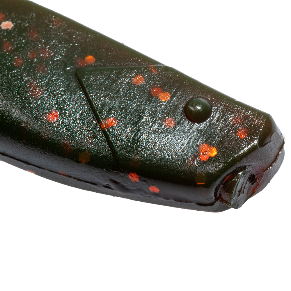 Виброхвост MADFISH Active Predator 70мм, 3,9гр, съедобная (5 шт. уп.) цвет (017). Фото №2