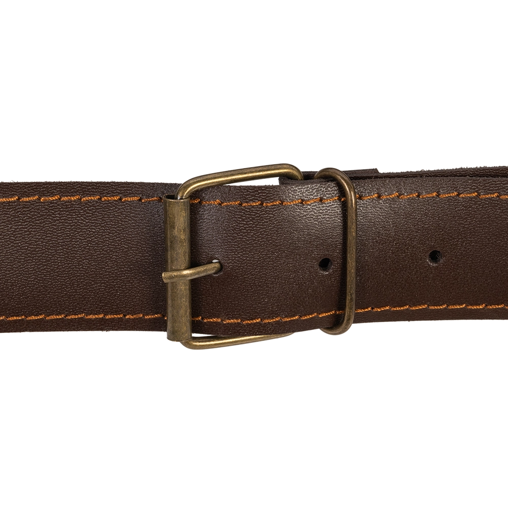 Патронташ №45 на 24 патрона (12 калибр) закрытый, 4 клапана, кожа (ИП Шунина). Фото №4