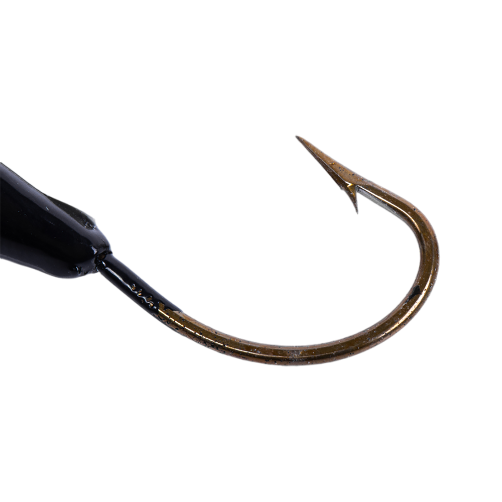 Мормышка свинцовая ЖОР Фунтик джиг, 35мм, 25гр, цвет (Ц №2) черный. Фото №3