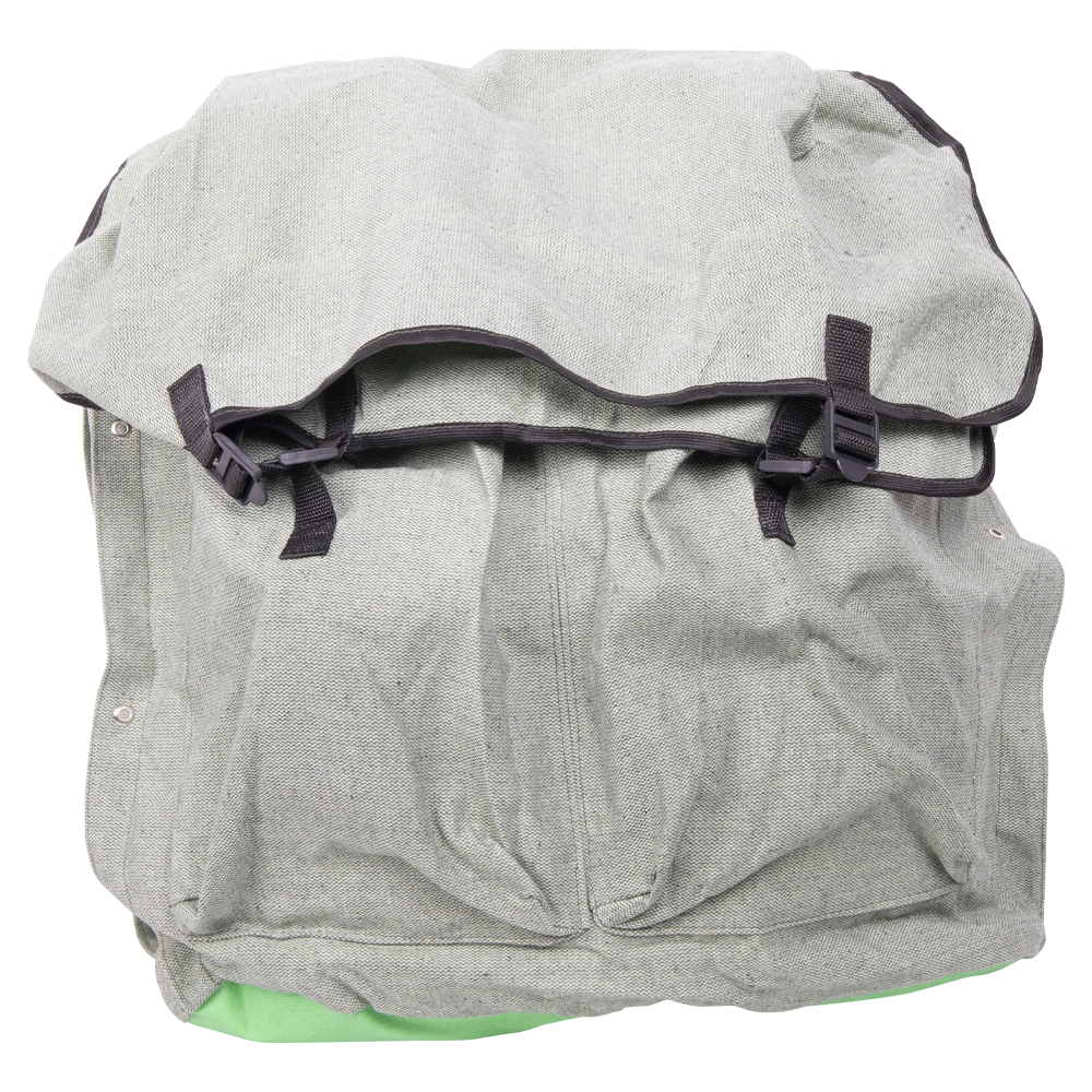 Рюкзак брезентовый, 70 л., кож. дно (МВЕ). Фото №2