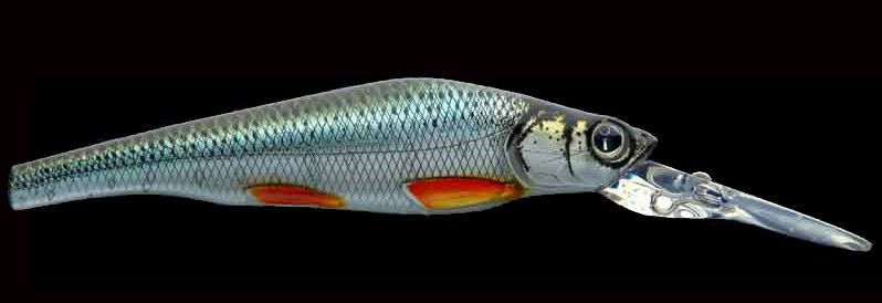 Воблер IZUMI Long Lip Minnow 90 вес 12 гр, заглубление (3,5м-4м), цвет 01. Фото №2