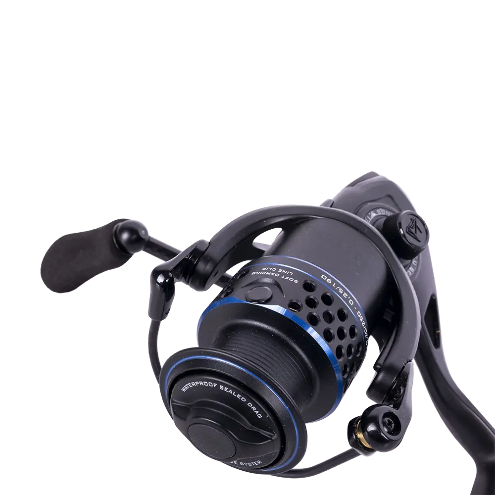 Катушка ALLUX ALUMINIUM PRO EVO 10 ш/п передаточное число 5,1:1 250 м*0,20 мм. Фото №2