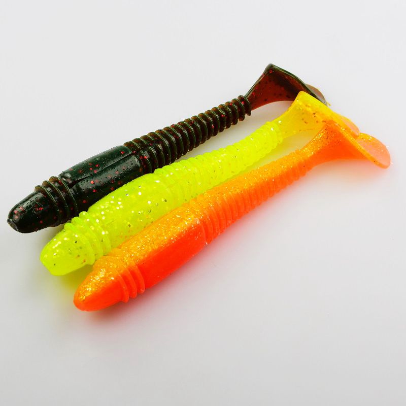 Виброхвост Lucky John Pro Series Tioga Fat 5,8" 147мм, (3шт. упак.) цвет MIX1. Фото №2 Виброхвост Lucky John Pro Series Tioga Fat 5,8" 147мм, (3шт. упак.) цвет MIX1. Фото №2