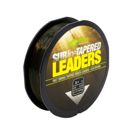 Лидер конический Korda Subline Tapered Leader Brown 0.28-0.50мм 5x12м KTL28. Фото №1 Лидер конический Korda Subline Tapered Leader Brown 0.28-0.50мм 5x12м KTL28. Фото №1