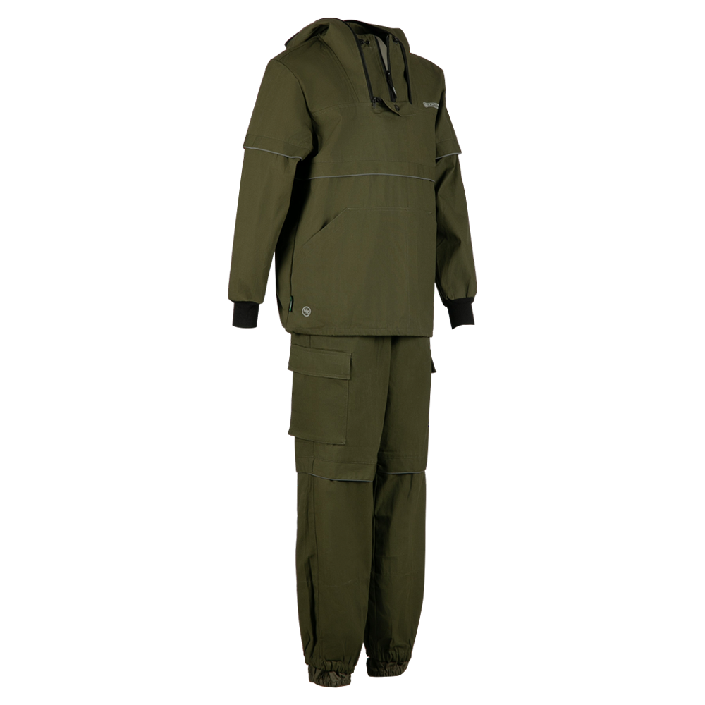 Костюм летний Антигнус-Люкс с ловушками и пыльниками цвет Хаки ткань Палатка (Р:56-58,Рост:182-188). Фото №4