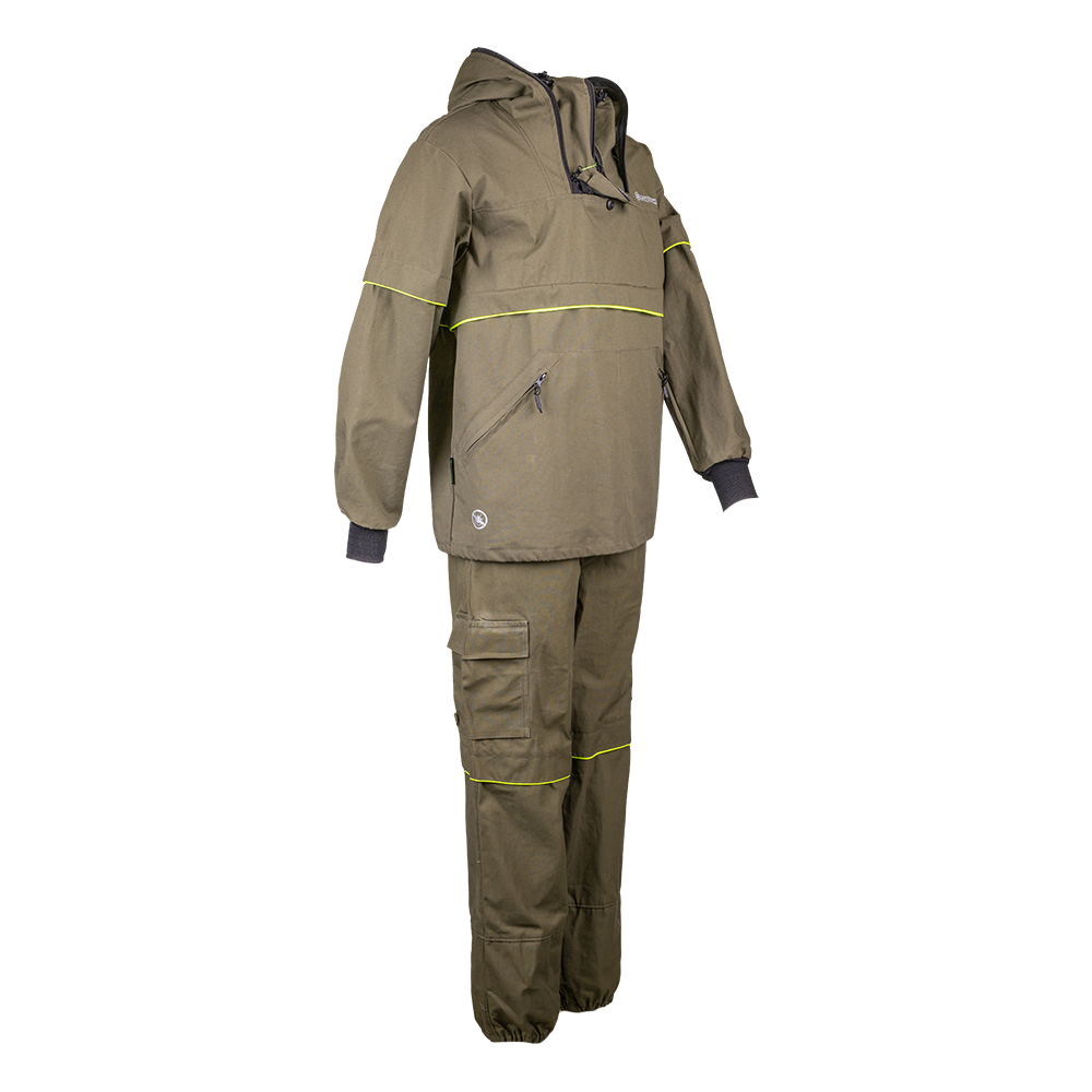 Костюм летний Антигнус-Люкс с ловушками и пыльниками цвет Хаки ткань Палатка р. 60-62/182-188. Фото №2