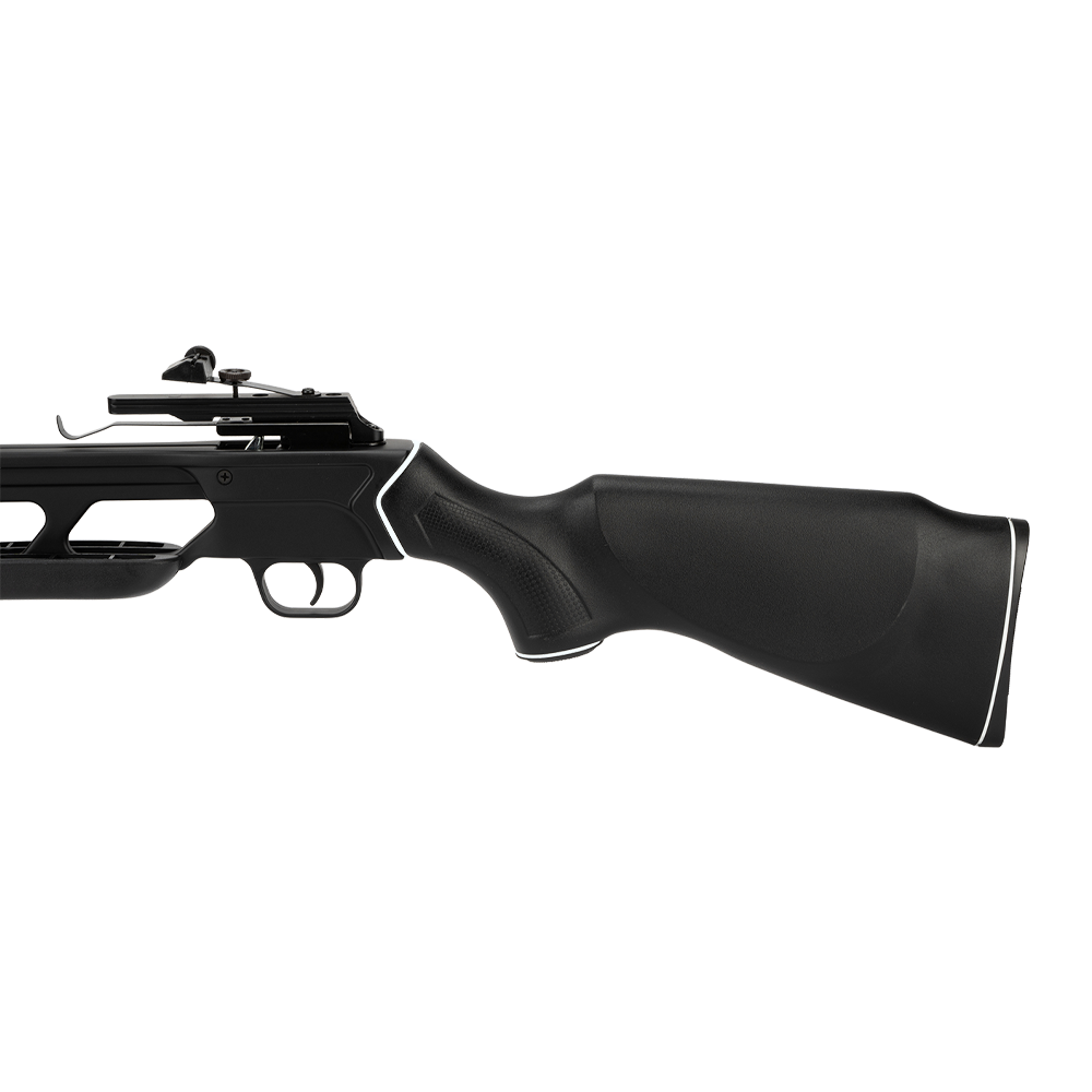 Арбалет Remington Jaeger, рекурсивный, black, плечи, тетива, стремя, крепеж, стрелы 2 шт., законцовки. Фото №4