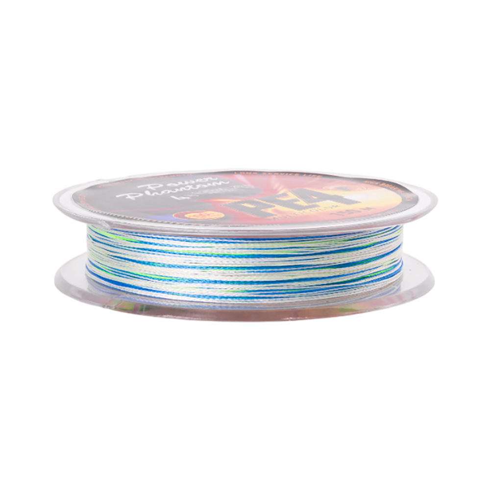 Шнур Power Phantom PE4, 150м, 5 цветов #4, 0,3мм, 20,4кг. Фото №3